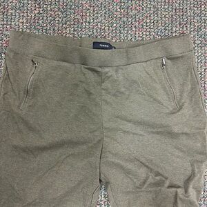 Torrid Dark Olive Leggings